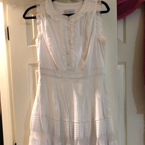 Jessica Simpson white dress size 6 summer party